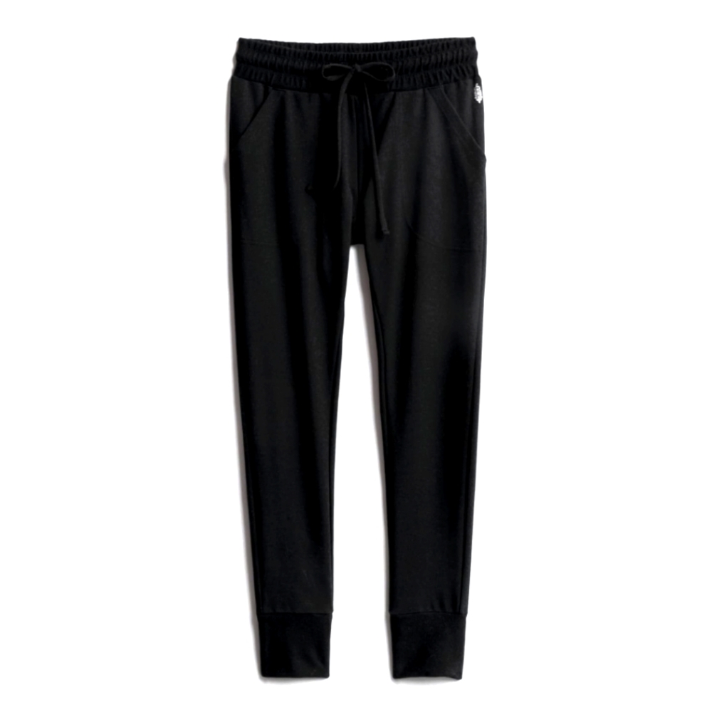 Free People Sunny Drawstring Jogger in Black